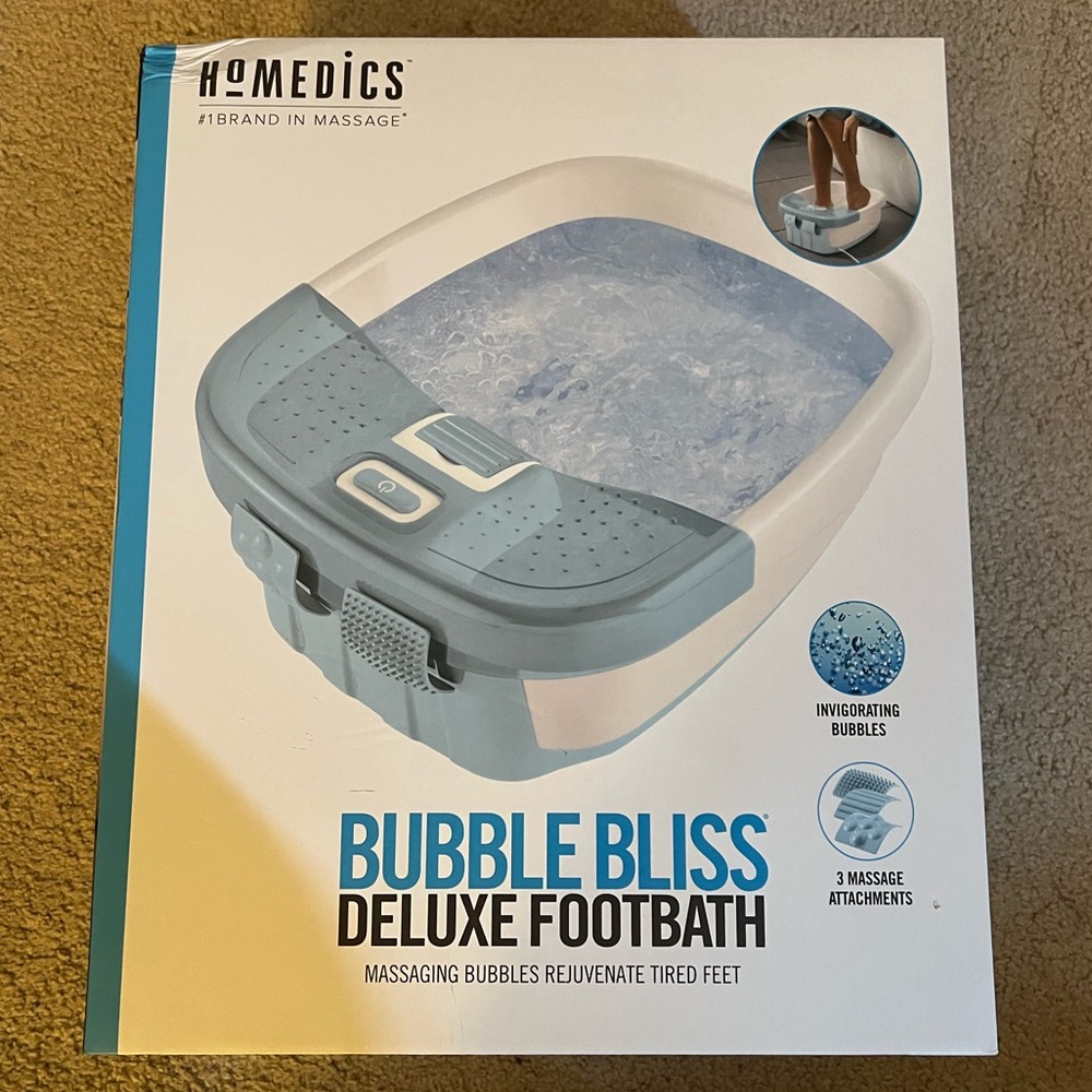 Homedics Deluxe Footbath